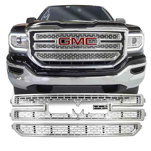 2PC CHROME CCI GRILLE OVERLAY - Young Farts RV Parts