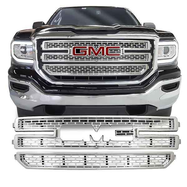 2PC CHROME CCI GRILLE OVERLAY - Young Farts RV Parts