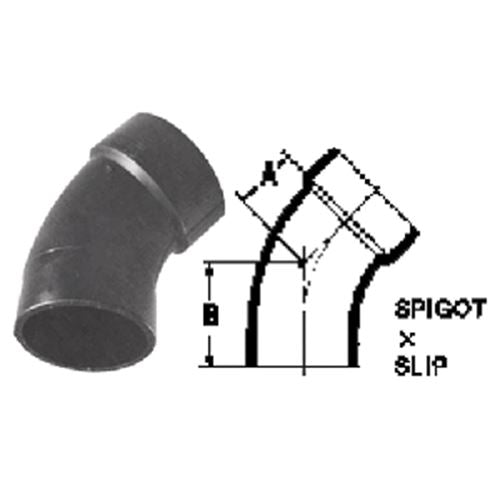 3" 1/8 Bend Street Ell - Young Farts RV Parts
