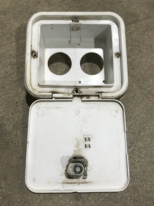 Used 6 1/2" W RV Access Hatch