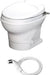 Thetford Aqua-Magic V Toilet Low Profile Hand Flush with Sprayer White Plastic - Young Farts RV Parts