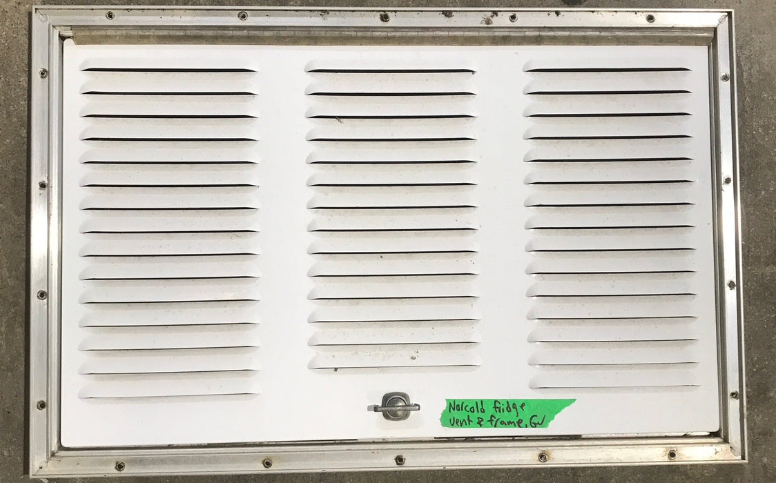 Used Retro Norcold 616010/ Dometic (P/N UNKNOWN for RM2214) - Off White Vent Door