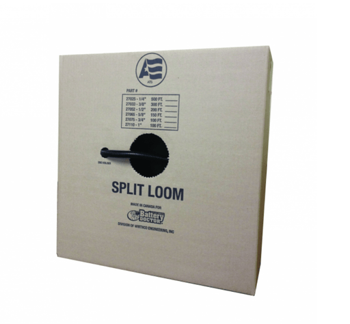 3/4" Wire Split Loom, 100 Feet - Young Farts RV Parts