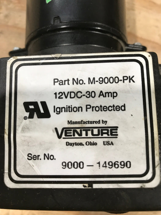 Used VENTURE Electric Motor For R.V. Trailer Landing Gear 12VDC - M-9000PK