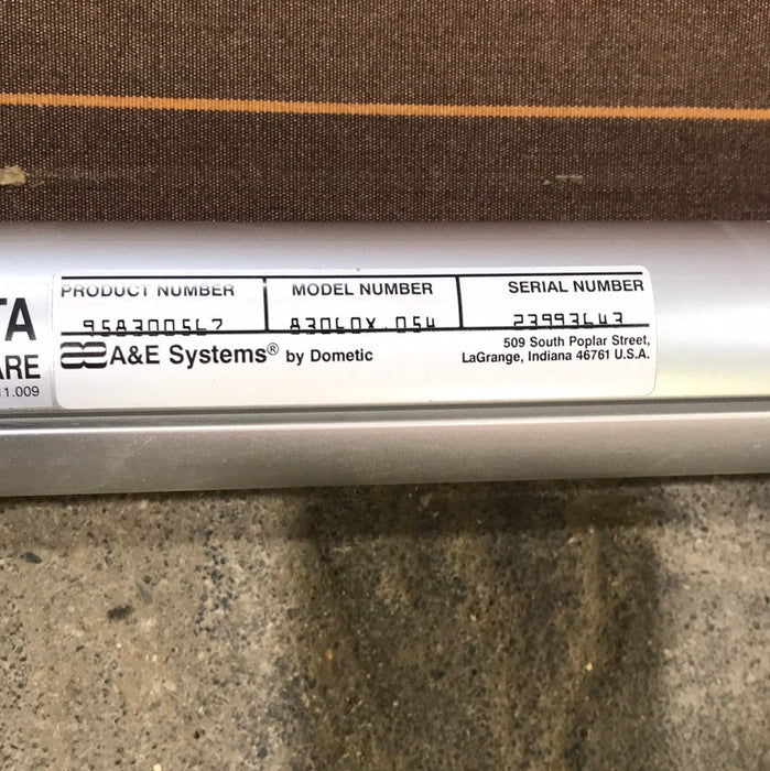 Used Complete A&E Deluxe Plus Window Awning 61.5" Used Canvas
