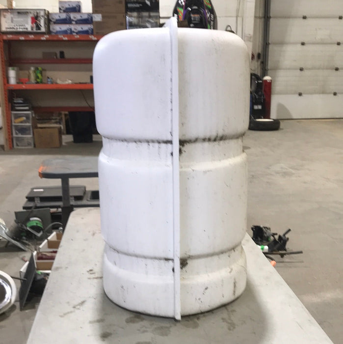 Used Propane Tank Cover - (Fits 30 LB Steel Double Tank)