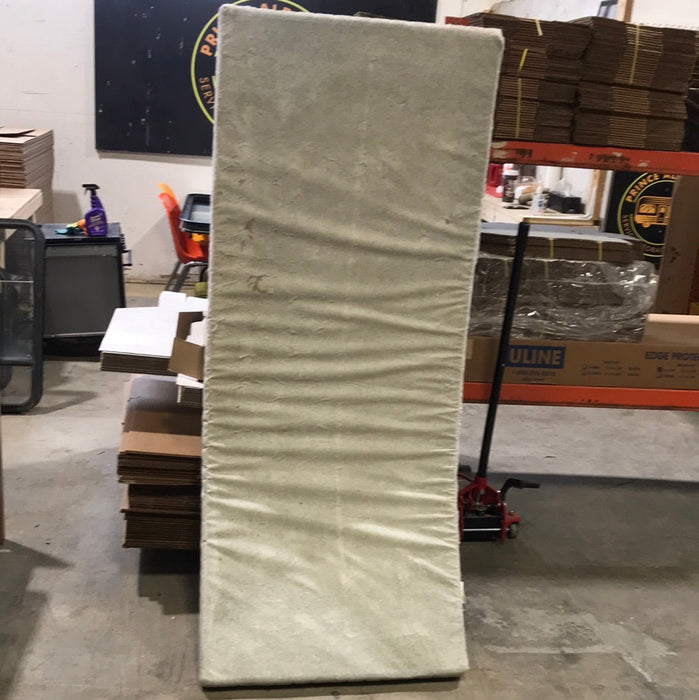 Used Bunk Mattress 73" L x 29" W x 3" D