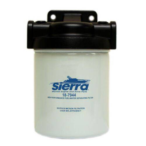 Sierra Marine Fuel Water Separator Filter - 10 Micron Element; Short Filter - 1879831