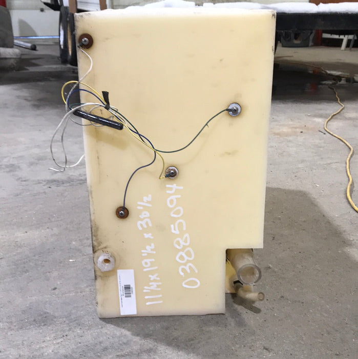 Used Fresh Water Tank 11 1/4" H  x 19 1/2" W x 30 1/2” L