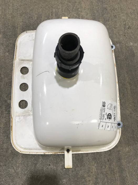 Used Bathroom Sink, Bone - 14 1/2" x 12 1/2" x 5" D