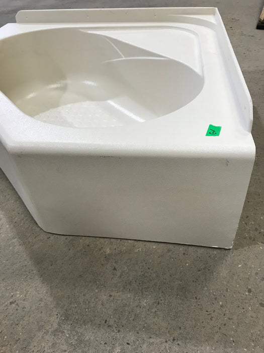 Used Shower Base (pan) W/ Seat - Young Farts RV Parts