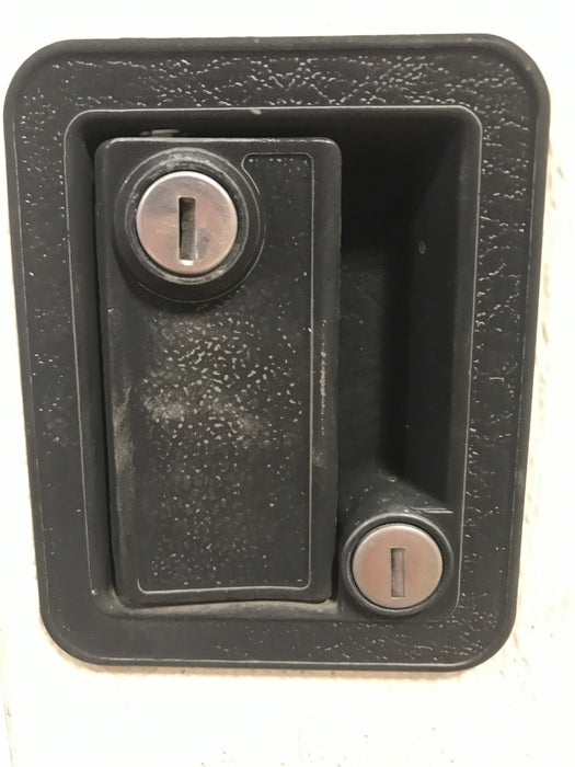 Used Square Corner Entry Door 26" H x 69 3/4" W