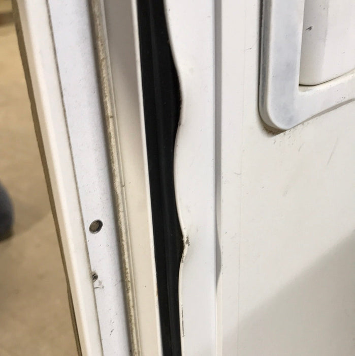 Used Radius Storage Entry Door 43 1/2" x 47 1/2" x 3" - Young Farts RV Parts