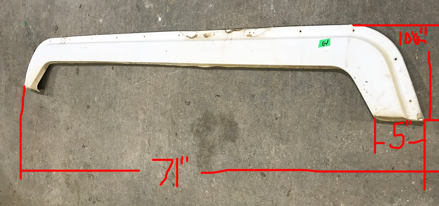Used Fender Skirt 71" X 10 1/2"