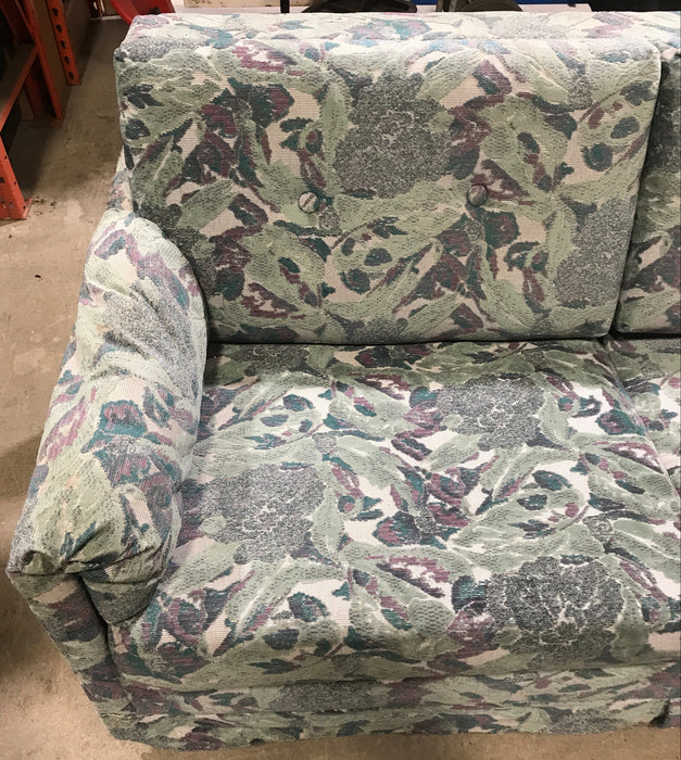 Used RV Hide-A-Bed Sofa 64” W x 34" D x 30" H