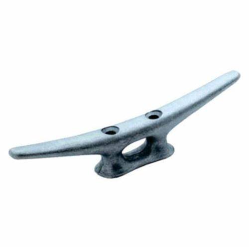 Attwood Marine Boat Rope Cleat -Open Base - 8" Length - Black Cast Aluminum; Single - 12127-3