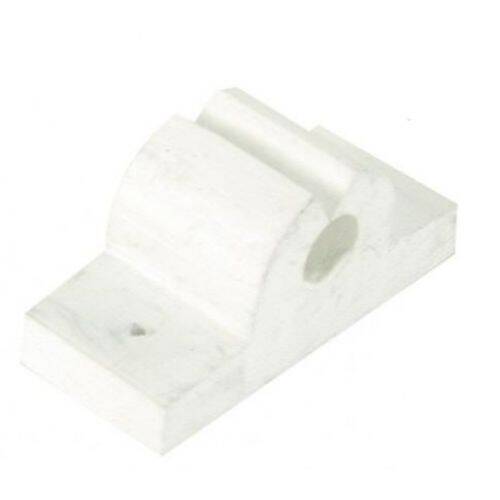 WHITECAP Fishing Rod Holder - Surface Mount; White - 3752WC