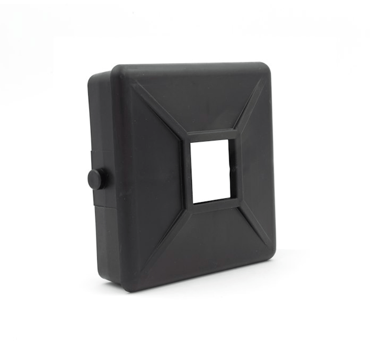 4" Bumper Plug with Tabs Black - Young Farts RV Parts