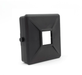 4" Bumper Plug with Tabs Black - Young Farts RV Parts
