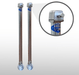 4 - Corner Mechanical Jack - Zinc - Set/2 - Young Farts RV Parts