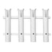 4 - Rod Poly Rod Rack - White - Young Farts RV Parts