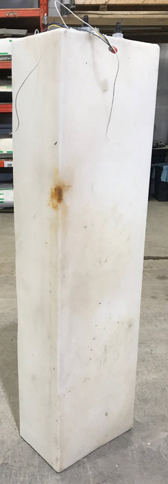 Used Fresh Water Tank 10" H  x 16" W x 58” L