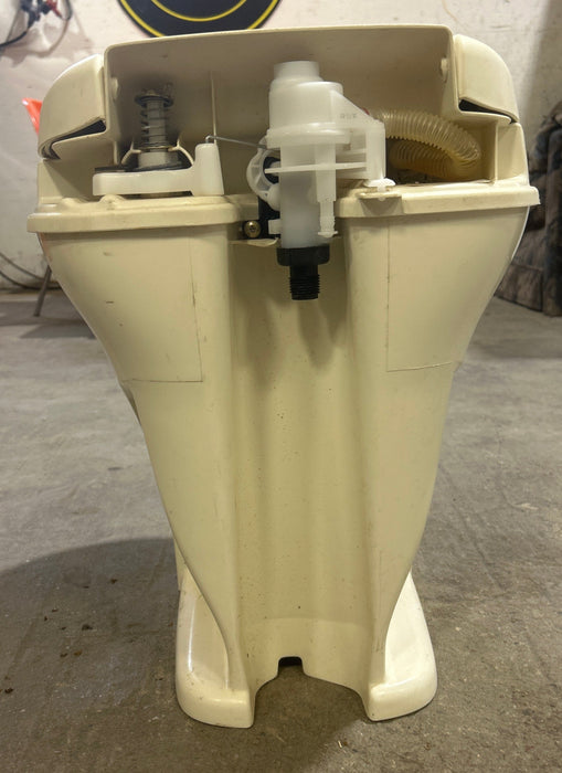 Used Toilet Thetford Toilet, High Profile, Foot Flush, Parchment - Aqua-Magic V , 31688