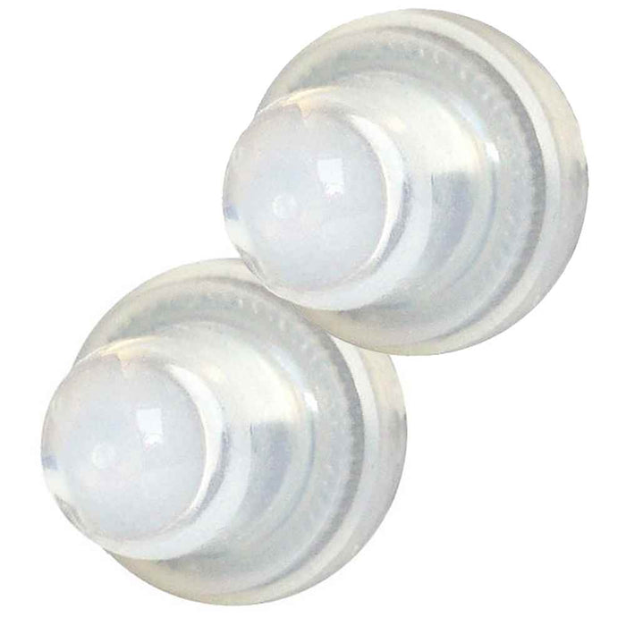 4135 Push Button Reset Only Circuit Breaker Boot - Clear - 2 - Pack - Young Farts RV Parts