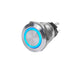4161 SS Push Button Switch - Off - (On) - Blue - 10A - Young Farts RV Parts