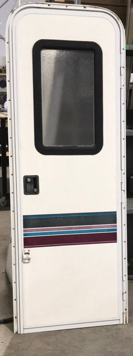 Used Radius Entry Door 70" x 23 1/2"