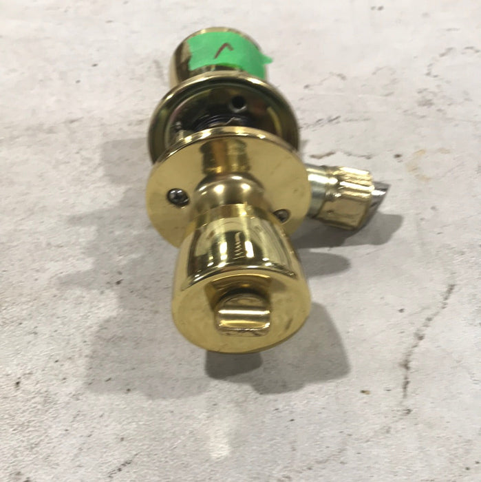Used RV Interior Door Knob 1 1/2" Wall 2 3/4" Latch Locking