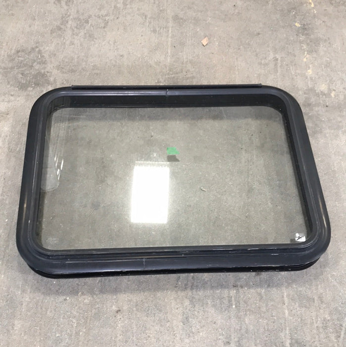 USED Black Radius Emergency Opening Window : 29 3/4" W X 21 3/4" H X 2" D