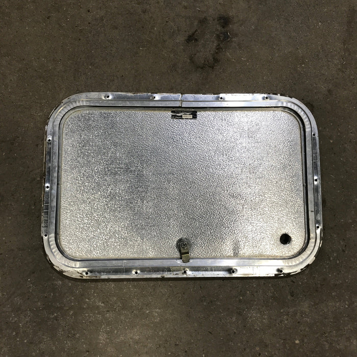 Used Radius Cornered Cargo Door 22" x 14" x 1 1/4" D