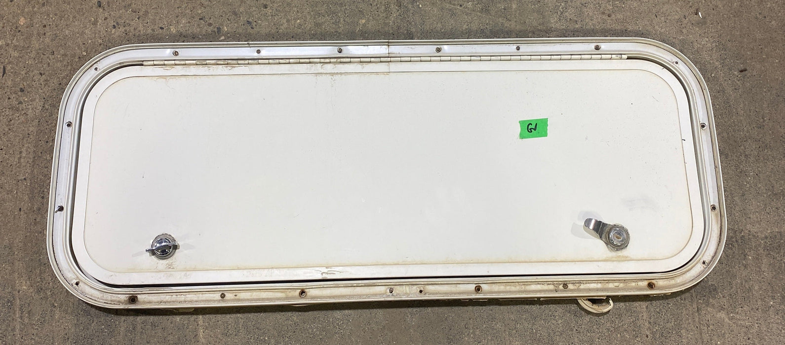 Used Radius Corner Cargo Door 29 3/4" W x 10 3/4" H x 3/4" D