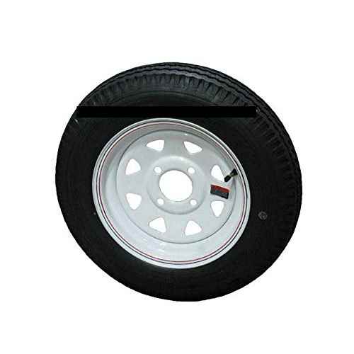 480 - 12 Tire C/4H Trailer Wheel Spoke White Striped - Young Farts RV Parts