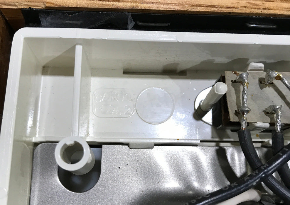 USED Retro RV Interior Light Fixture - DOUBLE