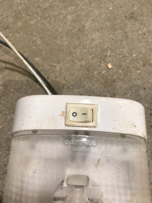 Used Light Fixture *SINGLE* Off - White