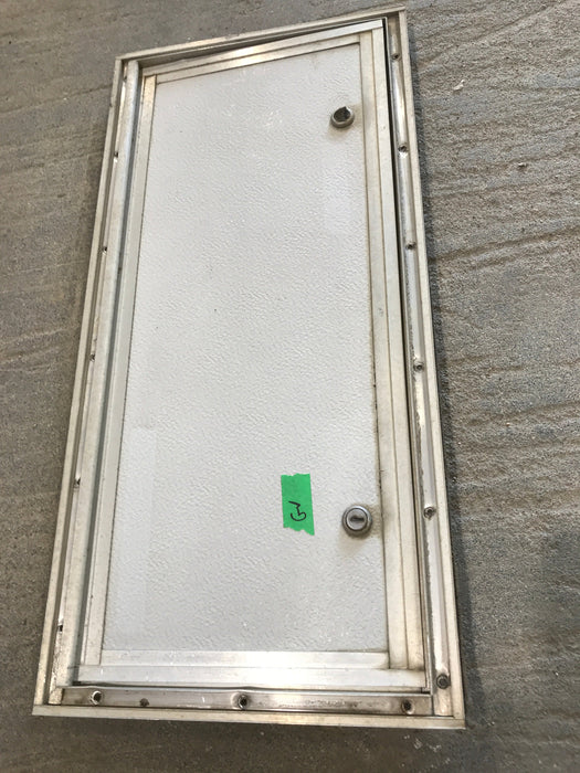 Used Square Cornered Cargo Door 23 1/2" x 10 1/2" x 1"D