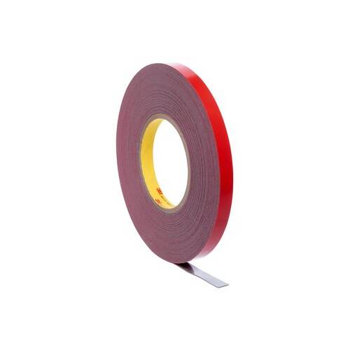 Multi Purpose Double Sided Tape - 3/16" x 15'; Gray - 06385