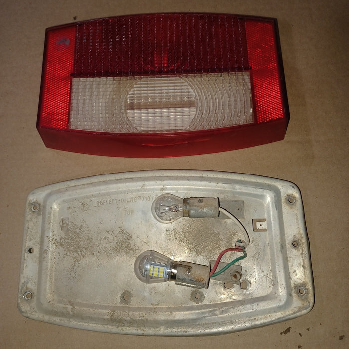 Used Reflect-O-Lite 710/750 Tail Light Replacement Lens - SAE-AILRST D.O.T. 78