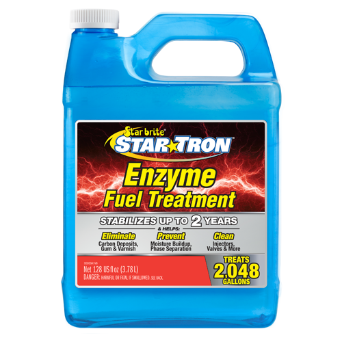 Star Brite Fuel Additive - Star Tron ® - For Gasoline - Enzyme Fuel Treatment; 1 Gallon Jug - 093000N