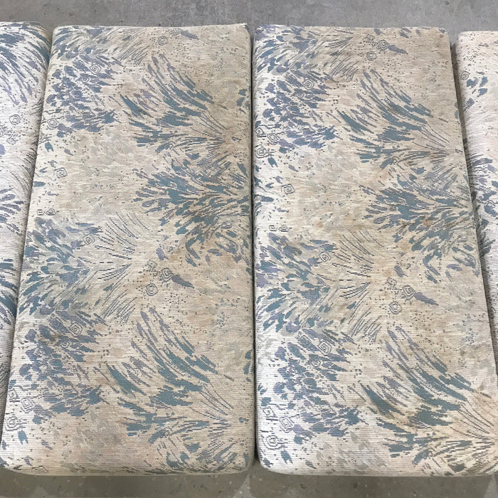 Used Dinette Cushion Set- 4 piece - 2 @ 44" x 20" x 4" D, 2 @ 44" x 13" x 4" D
