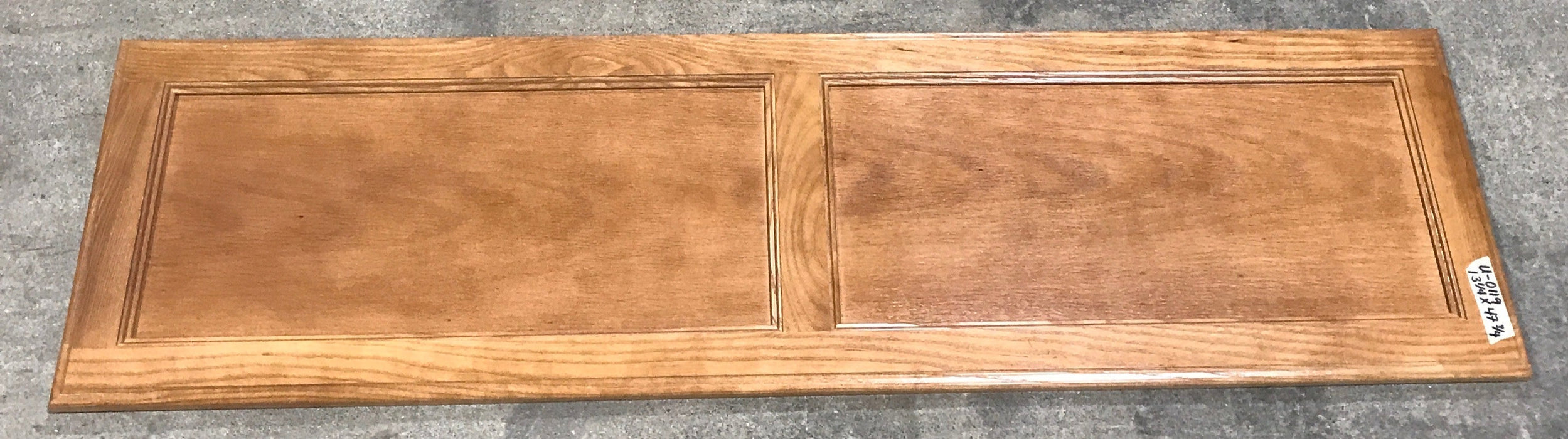 Used RV Cupboard/ Cabinet Door 47 3/4" H X 13 1/4" W X 3/4" D - Young Farts RV Parts