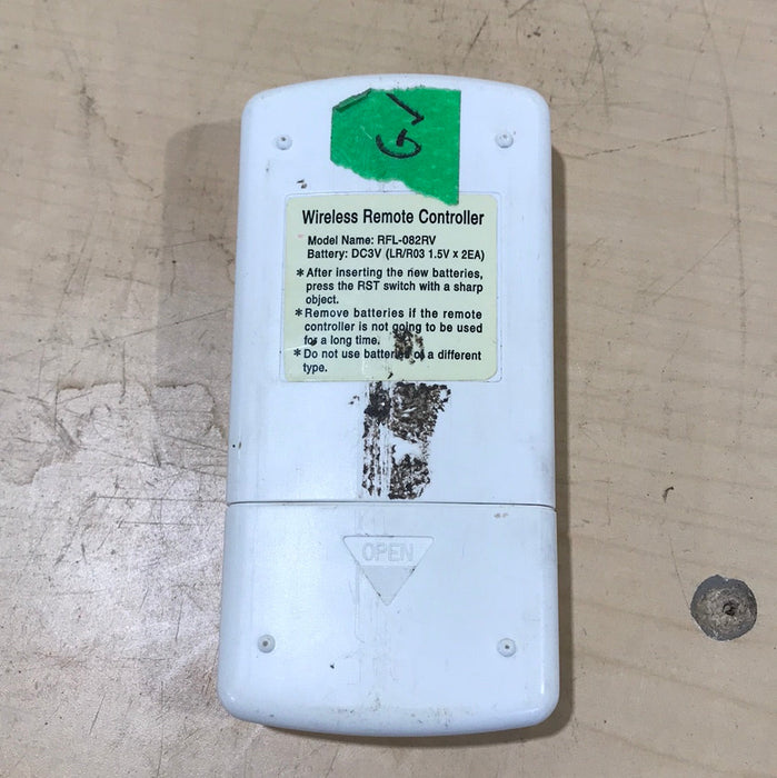 Used Carrier Air Conditioner Digital Remote/ Thermostat - 71DC6E58030 , MH 040501176