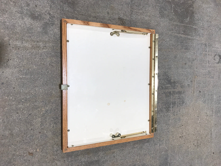 Used RV Mirror & Fold Down Table Top/ Tray 18 1/2 W x 15 1/2" H