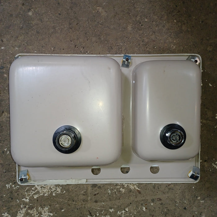 Used Young Farts RV Parts Double Kitchen Sink 24.5″ X 17.25″ X 7.5″ - TS1724DB