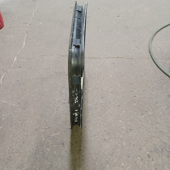 Used Young Farts RV Parts Black Radius Louvered Window : 23 3/8″ X 21.5″ X 1 7/8″