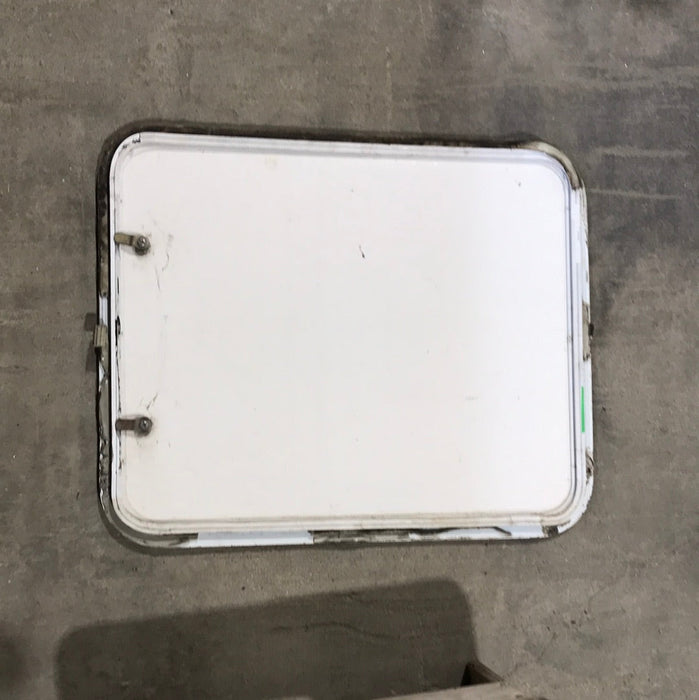 Used Radius Cornered Cargo Door 27 1/4" W x 22 1/4" H X 1" D