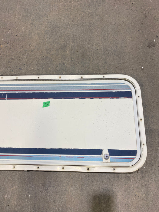 Used Radius Cornered Cargo Door 49 3/4" W x 14 3/4" H X 1/2" D