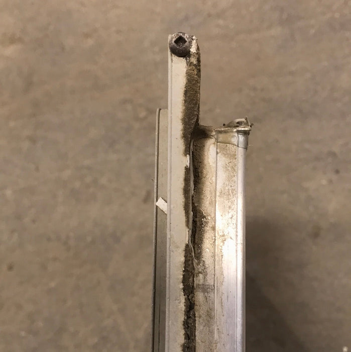 Used Square Corner cargo door  29 1/2" W x 10 1/2" H x 1"D